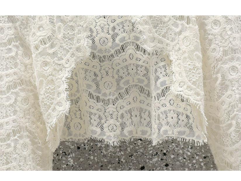 Cardigan Sciarpa Dimagrante in Pizzo da Donna - Capo Estivo Versatile, Elegante e Protettivo dal Sole 2023