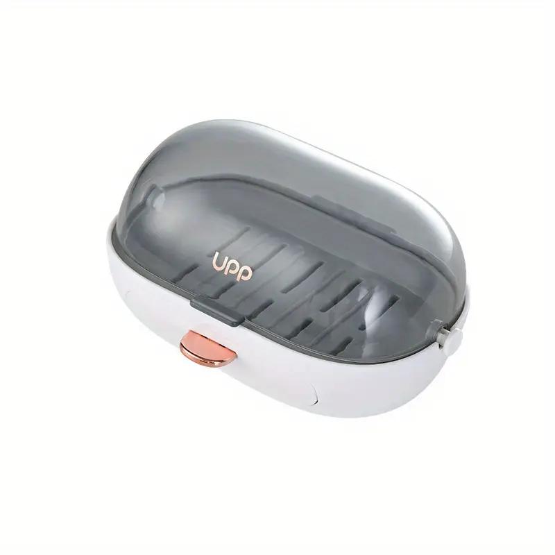 

Мыльница на присоске, откидная, для ванной комнаты, без сверления, настенная, с дренажной полкой для мыла 1PCS