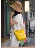 2024 Autumn-Winter Women's Fashion Drawstring Bucket Bag - Retro Single Shoulder Crossbody Commute Bag