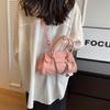 Lässige Schultertasche Kleine Tasche Damentasche 2024 Neue einfache Textur Umhängetasche Mode Handtasche Kleine quadratische Tasche