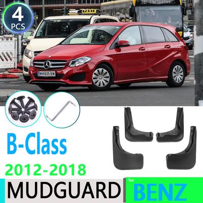 Voor Mercedes Benz B-Klasse B-Klasse W246 2012~2018 2013 2014 2015 Auto Spatbord Spatlap Spatlappen Beschermer Spatlap Auto Accessoires