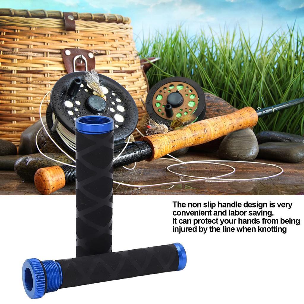 Wosune Angelschnur Zugkraft-Werkzeug, Angelknoten-Ziehwerkzeug, Leichtes Angelknoten-Ziehwerkzeug, Einfach zu bedienen für Süß- und Salzwasser