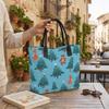 Cute Forest Animal Print Tote Bag Casual Large Capacity Women Daily Shoulder Handbag