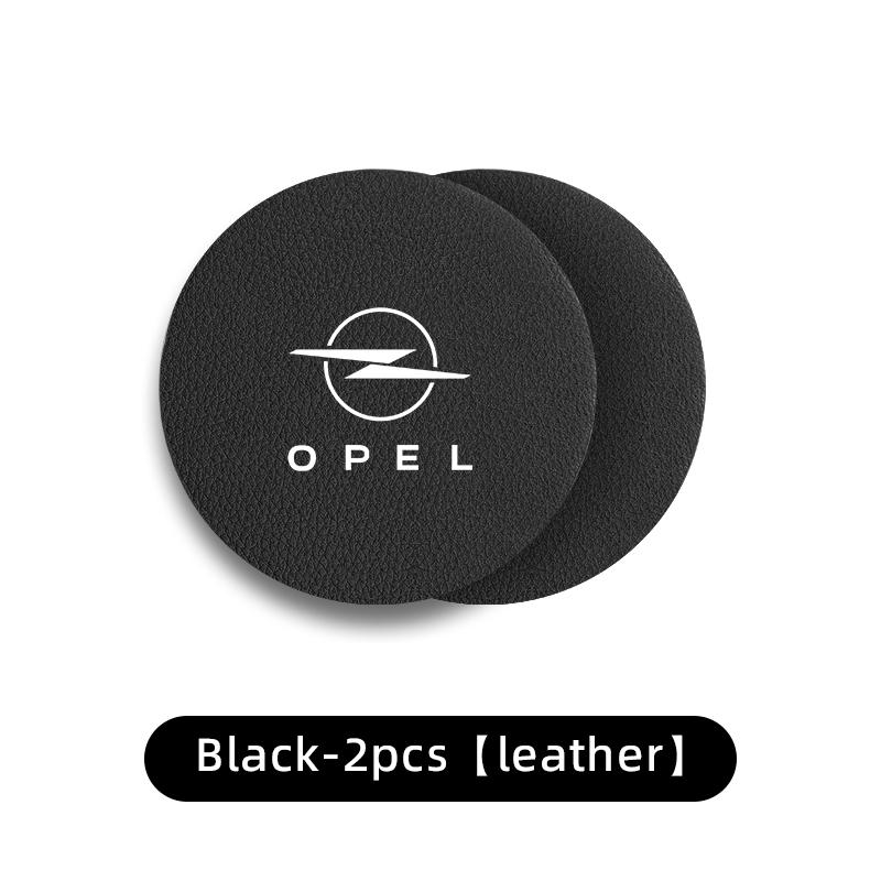 

2PCS Car Coaster Anti-slip Water Cup Holder Pad For Opel Zafira Meriva Mokka Grandland Antara Ampera Vivaro Corsa Astra Insignia