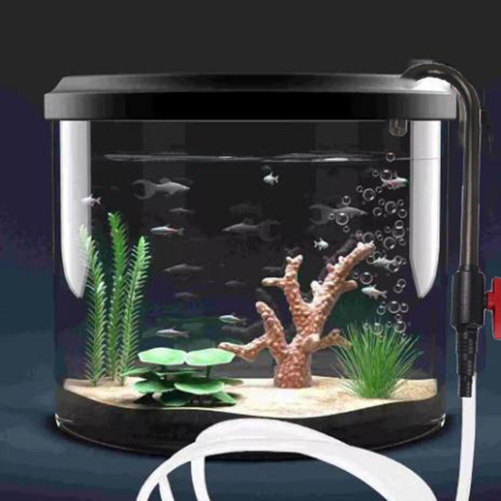 UPVC Aquarium Water Inlet Outlet Tube Hook Design Water Filling Aquarium Change Water Pipe Hanging Type Fish Tank Bend Tube