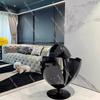Egg-shaped Trash Can, High-end Storage Bucket for Home Living Room, Luxury High-end Home Decoration Item