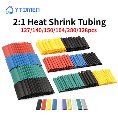 127–328-teiliges Schrumpfschlauch-Set, thermoresistente Schrumpfschläuche, Isolierschlauch für elektrische Verbindungen, Kabel