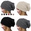 Gemütliche Mode Frühling Winter Slouch Ski Häkelstrick Slouchy Beanie Baskenmütze für Damen