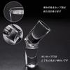 Batone Shot Glasses, 24-Piece Set - 30ml Clear Stained Mini Shot Glasses, Heavy Base Whiskey Glass Set, Mini Tequila Glasses (24)