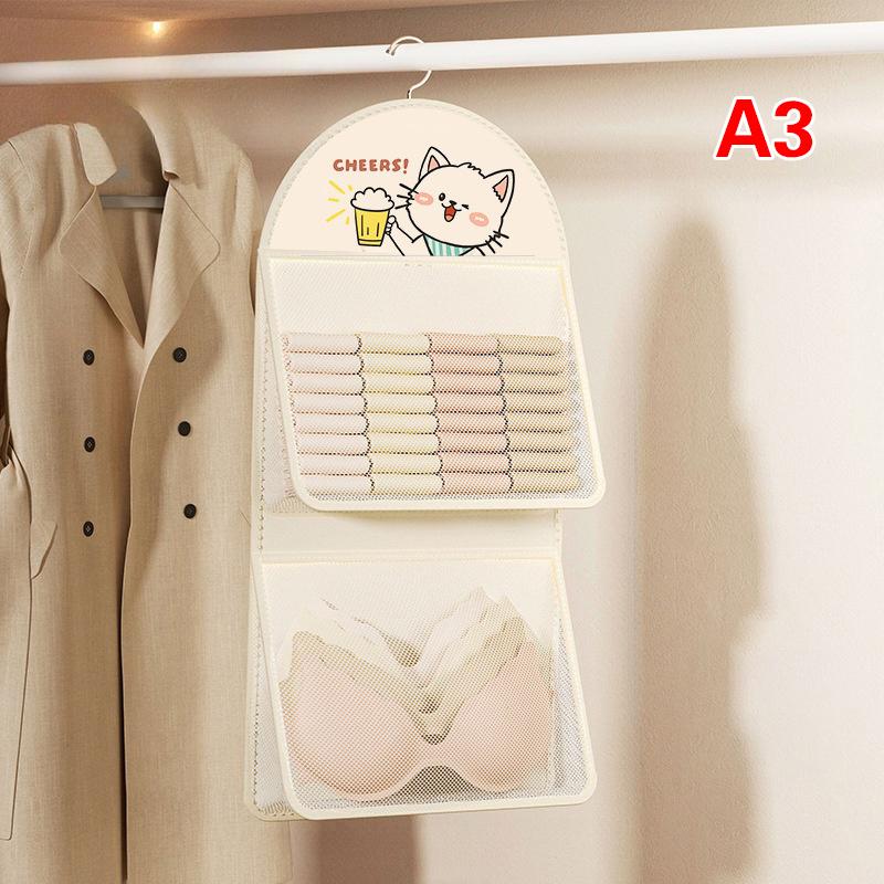 Netzbeutel zur Aufbewahrung mit großer Kapazität, Aufbewahrungstasche, wiederverwendbare Netztasche zur Aufbewahrung von Gemüse, Unterwäsche und Socken, Aufbewahrungsnetzbeutel zum Aufhängen in der Küche