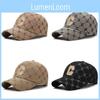 C Embroidered Baseball Cap Cotton Adjustable Sun Hat Outdoor Gift Breathable