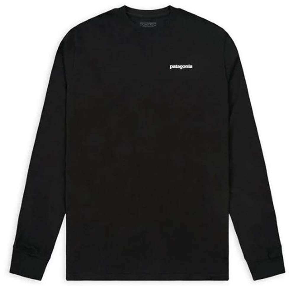 Patagonia Logo Size Available in 5 P-6 Responsibili-Tee, M, 38518, Colors SUYE/WHITE/BLK/GLH/CNY (Black, M)