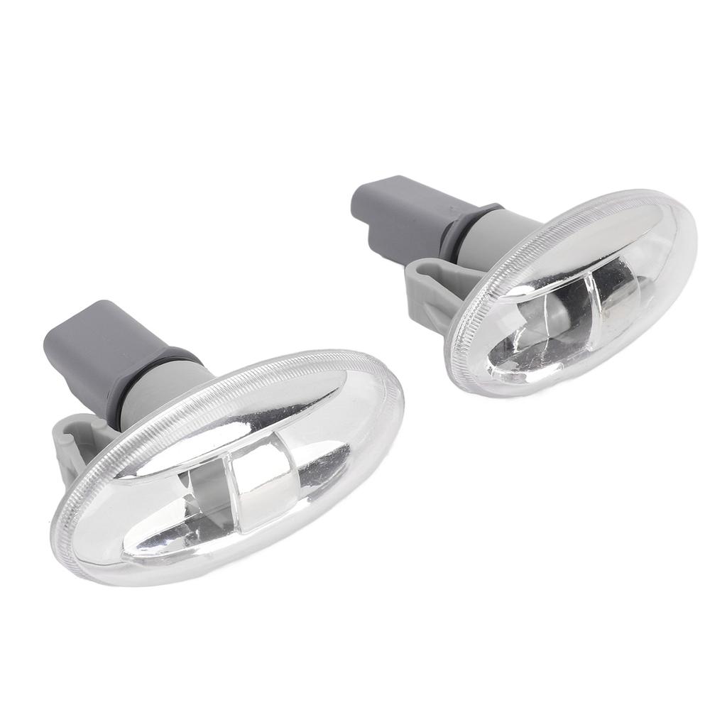 2Pcs Side Indicator Repeater Light 6325.G3 Side Marker Repeater Light Replacement for Citroen