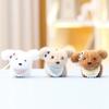 Charming Mini Plush Eyeglass Dog Stuffed Animal Soft Stylish Gift For Dog Lover