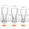 Doppelwandiges Glas, kreative Kaffee-Teetasse, Saftbecher, Milchcafé-Tasse, 1 Stück, 250–420 ml, Bier-Schluck, Cocktailgläser, Trinkzubehör