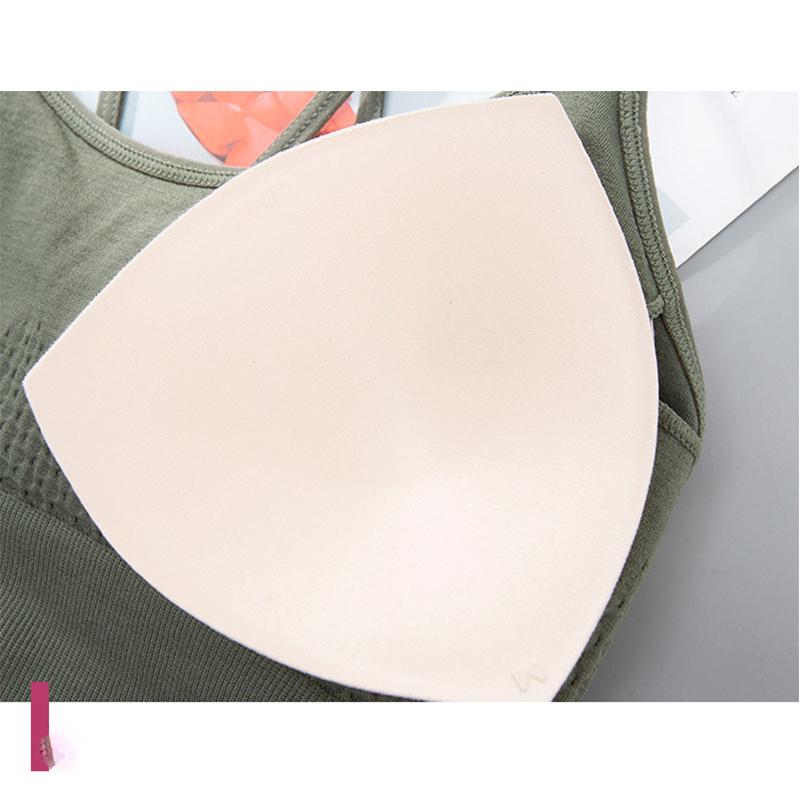 Beautiful Back No Steel Ring Sports Bra Quick-drying Shock-proof Running Fitness Sports Underwear Large Size Bra Women Vest