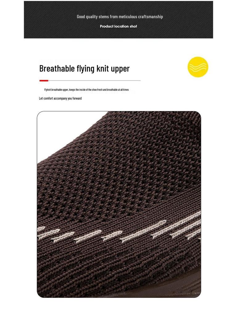 2024 Kids Slip-On Flyknit Sports Shoes - Casual Sock Style for Boys & Girls