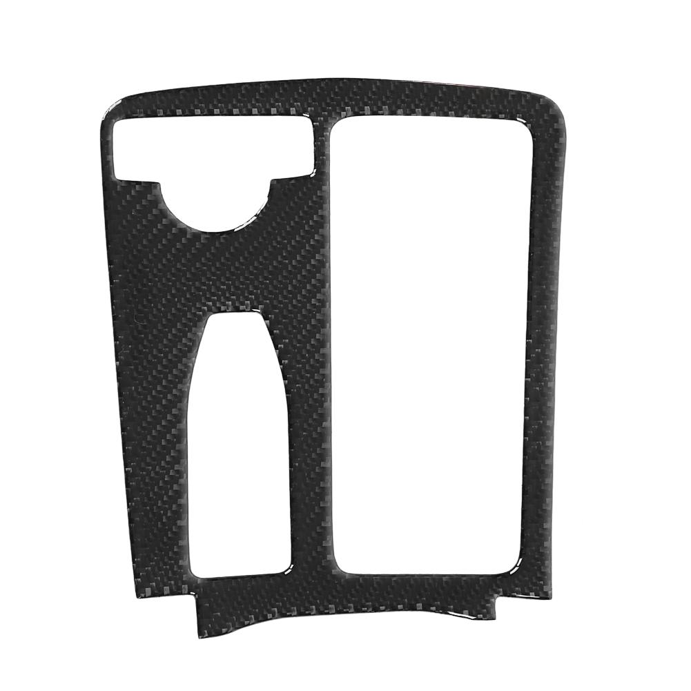 Carbon Fiber Gear Shift Panel Cover Trim for Mercedes Benz W204 W212 Classic Style