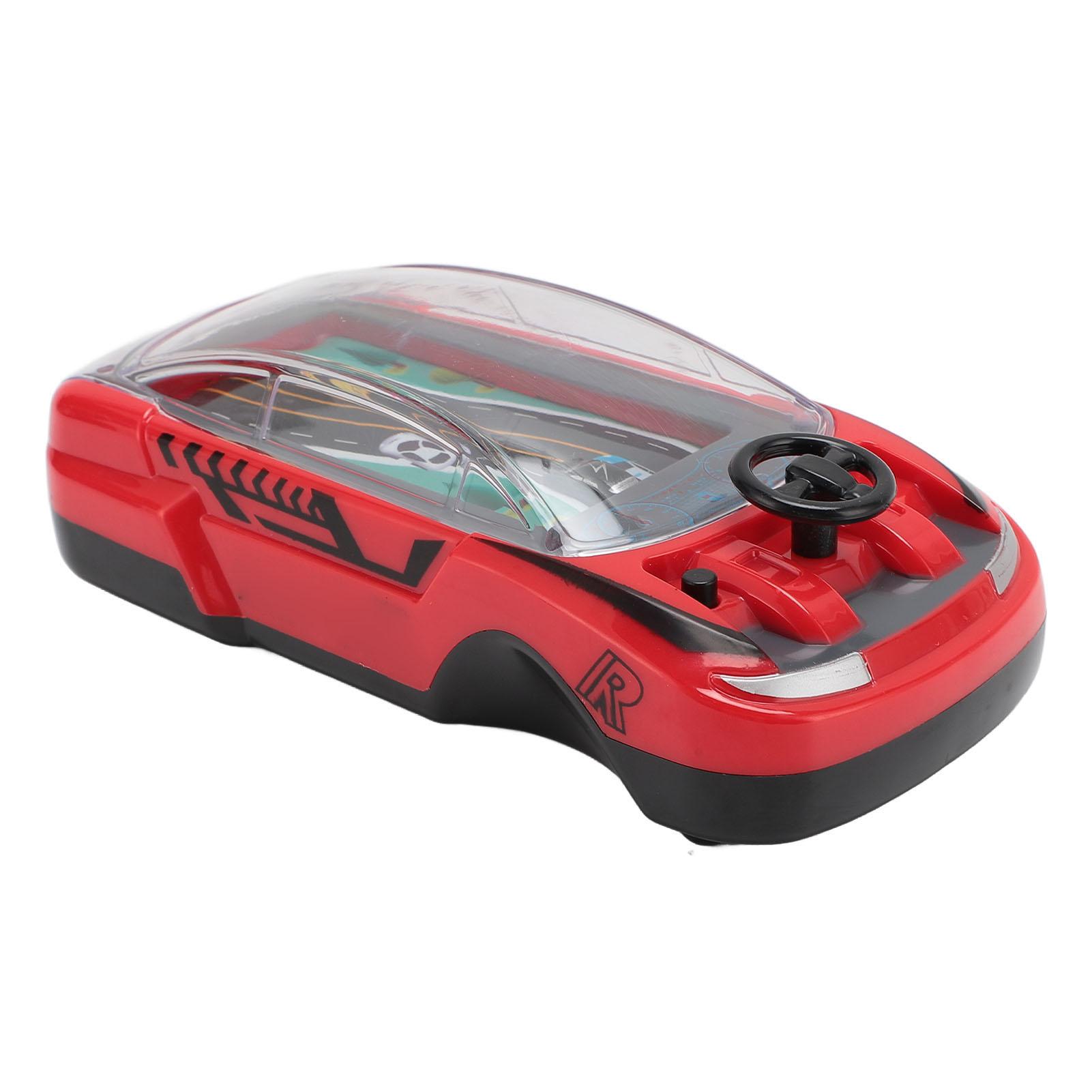 

Портативная игровая машинка для малышей, имитирующая гоночное вождение, игрушечный руль для тренировки ума красный