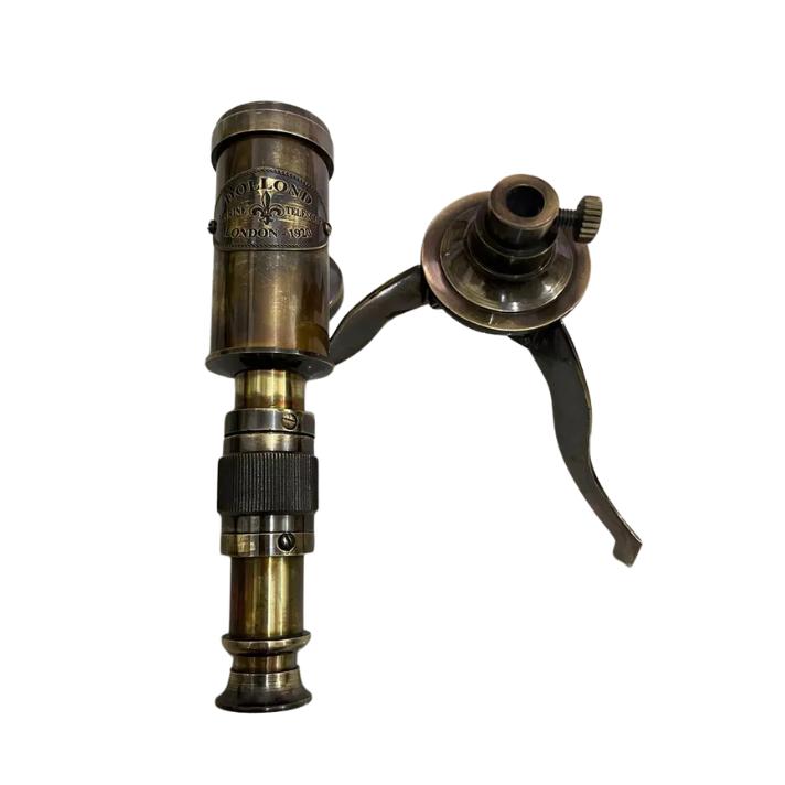 

Латунный старинный морской телескоп, винтажная морская подзорная труба с подставкой