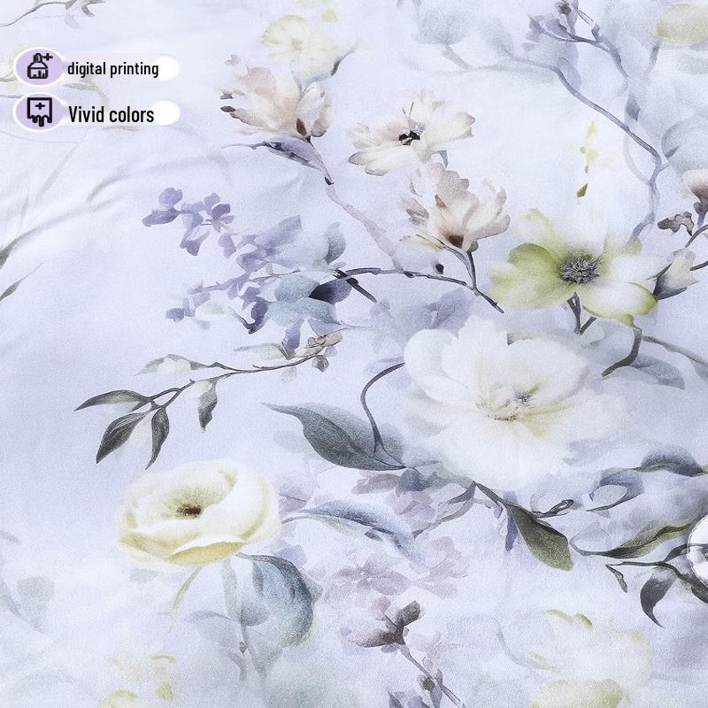 FUANNA 100% Silk Summer Quilt