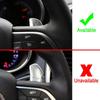 For Dodge Challenger 2015-2020 For Jeep Grand Cherokee 2014-2020 Steering Wheel Shift Paddle Shifter Trim Cover