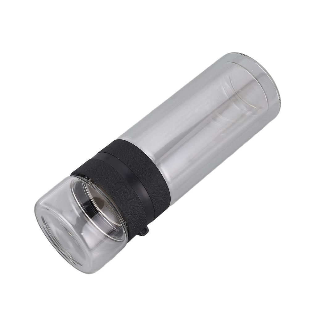 Tea Separation Bottle Double Wall Glass Tea Infuser Water Bottle Home Office Drinking Supplies