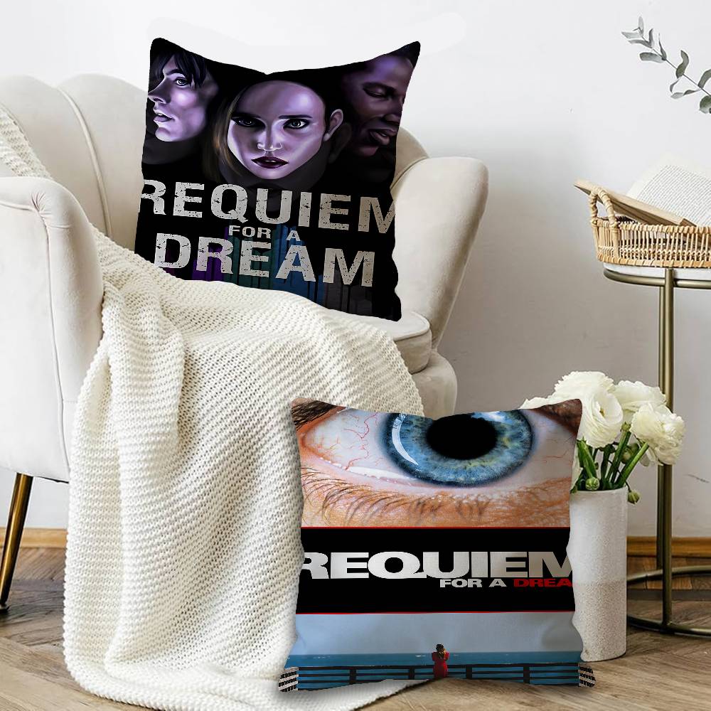 Requiem For A Dream Personalized Pillow Cover Kids Bedroom Wild Party Decor Pillowcase Kid Birthday Shower Gift