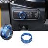 Blue Headlight Switch Knob Trim Ring Cover for Ford Bronco & Sports/F150 -25