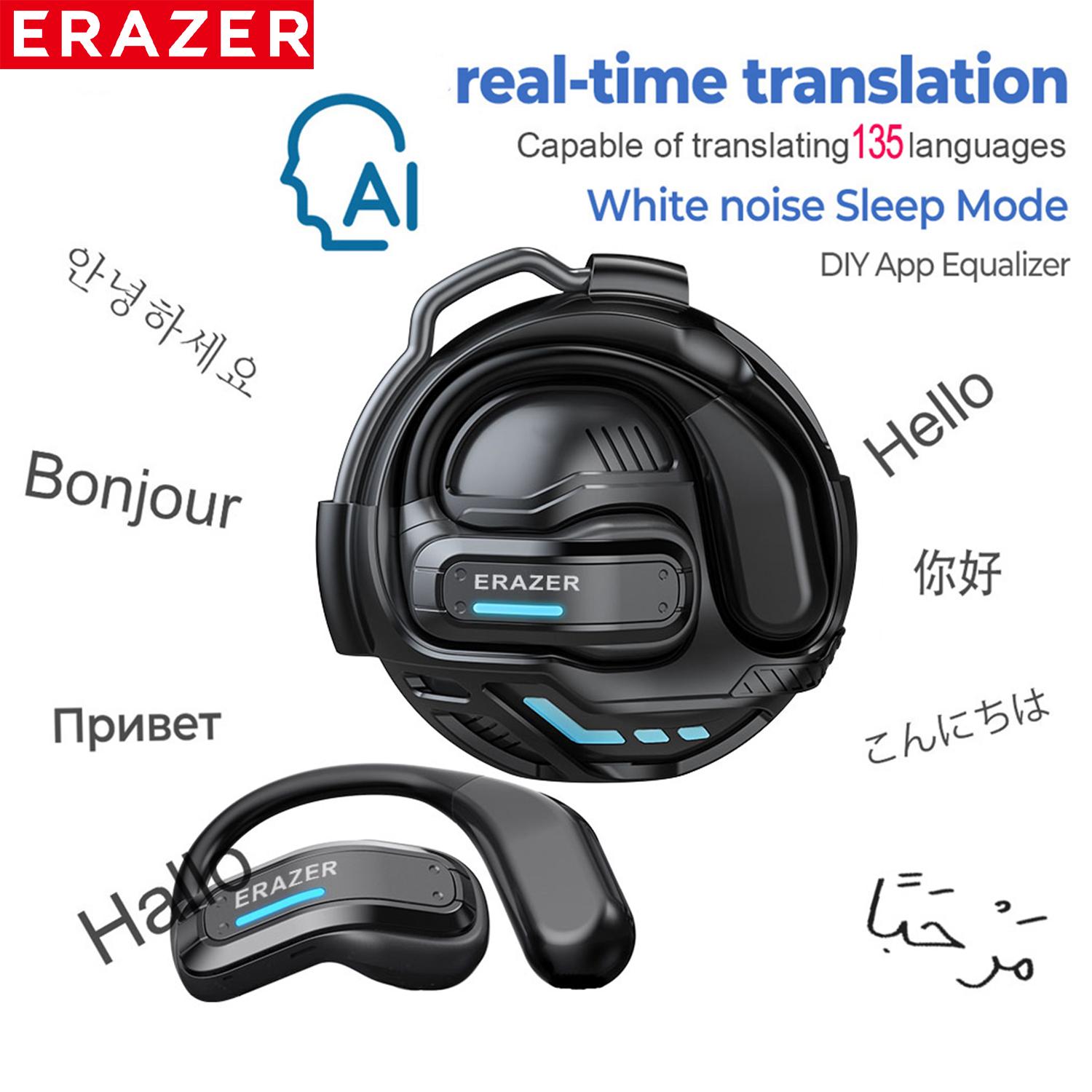 ERAZER X8 AI Translator Earbuds Gaming