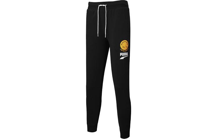 PUMA Casual Pants Men s Black Moderate Cuffed Pants 530369-01 M