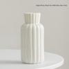 Simple White Ceramic Flower Vase