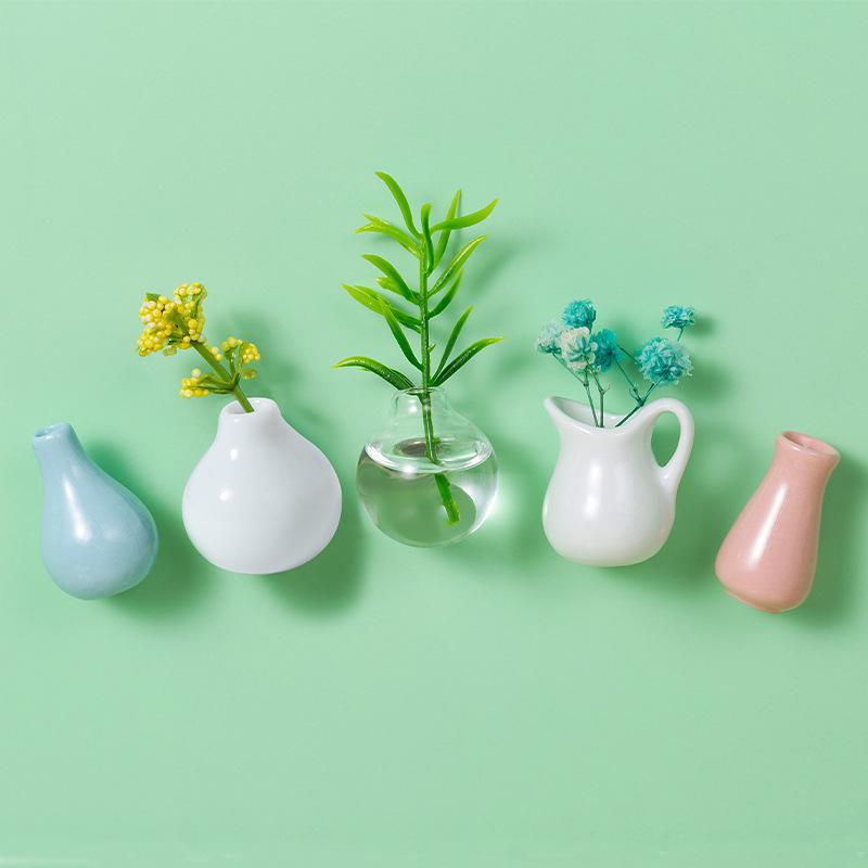 Chinese Style 3D Magnetic Ceramic Refrigerator Ornament