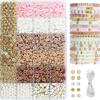 24 Grid Clay Bead Soft Pottery Sheet Diy Jewelry Accessories Kit Ccb Bead Bead Necklace Bracelet Production