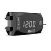 3 in 1 Motorrad Digital Voltmeter Uhr Elektronische Uhr Thermometer Zeit Led Wasserdicht IP67 Universal 12V Motorrad Zubehör