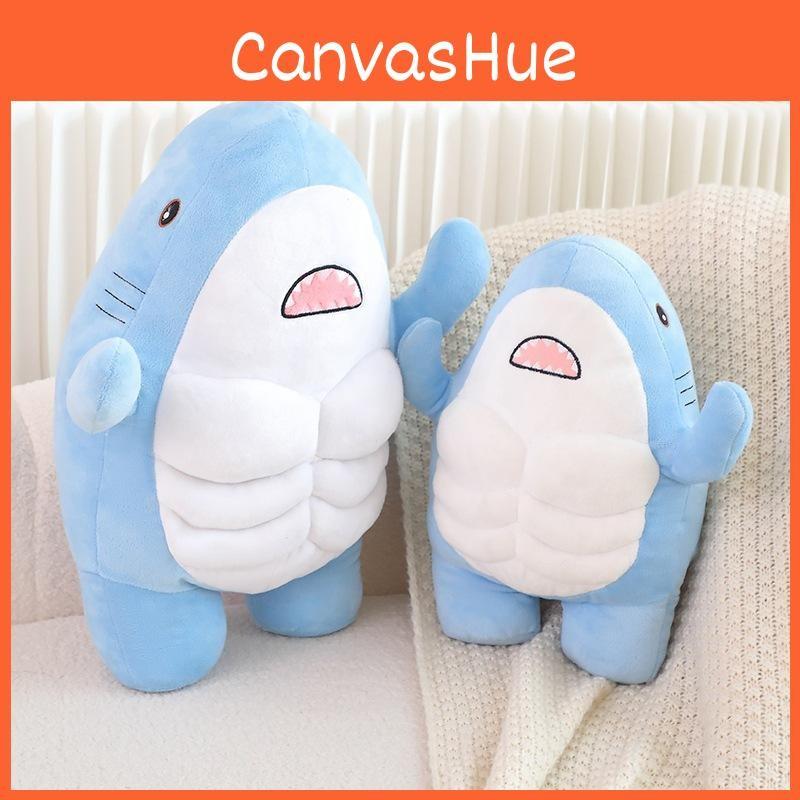 Funny Shark Plush Toy Durable Material Child Gift Home Bedroom Doll Decoration