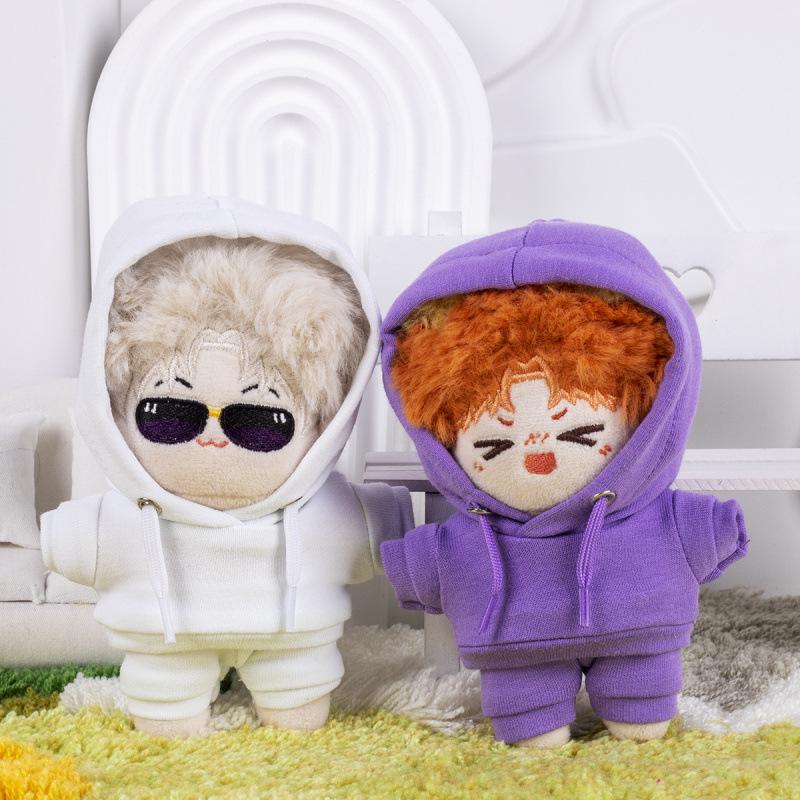 10cm-40cm Pluche Pop Katoenen Hoodie Op Voorraad