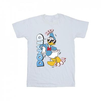 Girls Donald Duck Cool Cotton T-Shirt