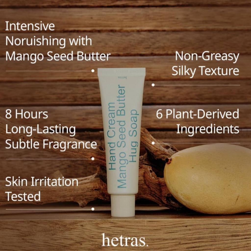 HETRAS Mango Seed Butter Perfume Hand Cream 50ml Hello Kitty