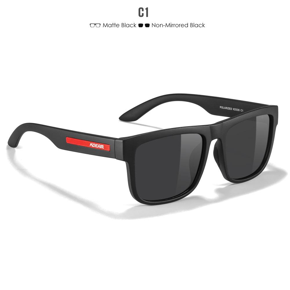 Polarized Sunglasses, Men'S And Women'S Square Sunglasses, Colorful Real Film Sunshades, Outdoor Driving Glasses