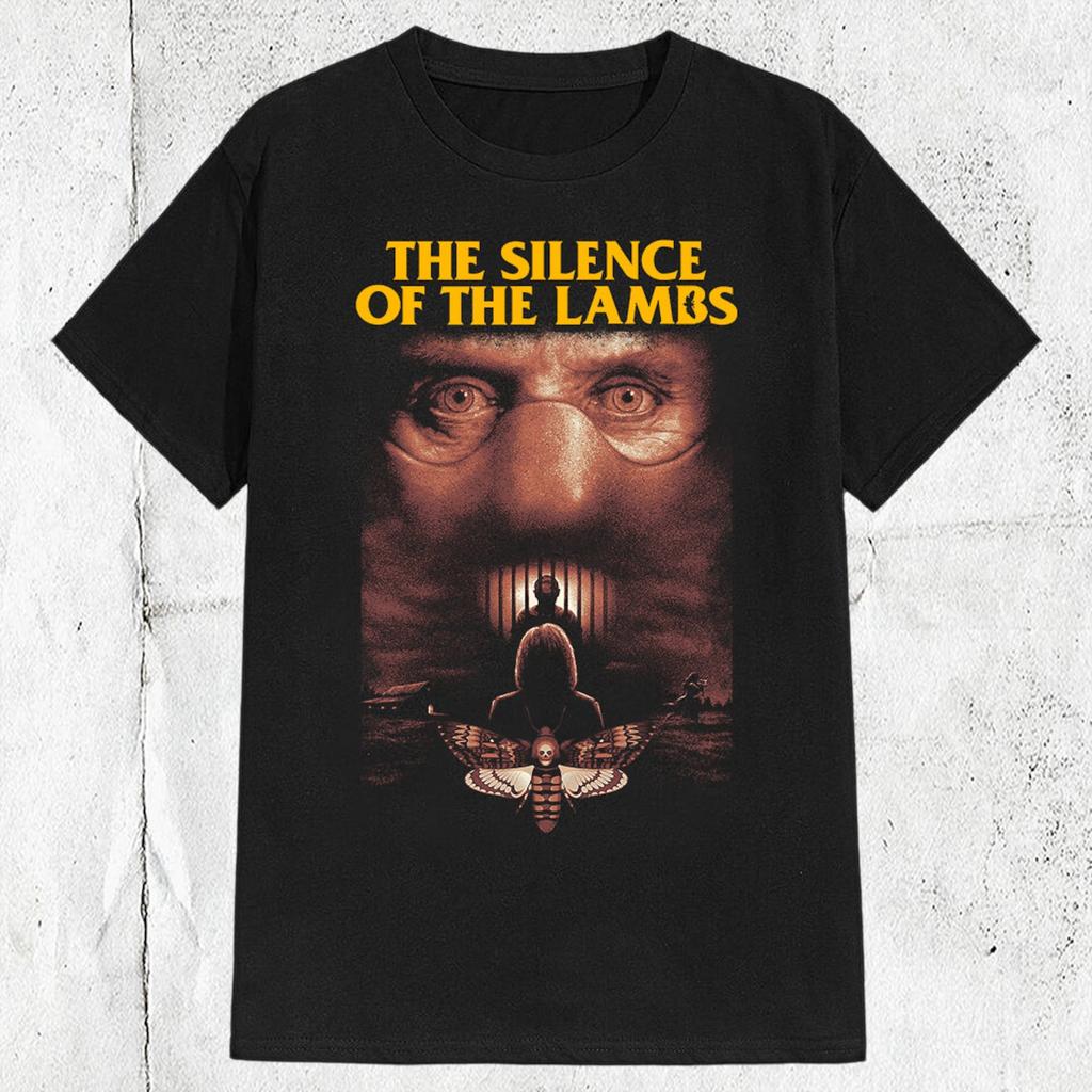 90s The Silence of the Lambs Horror Movie T shirt