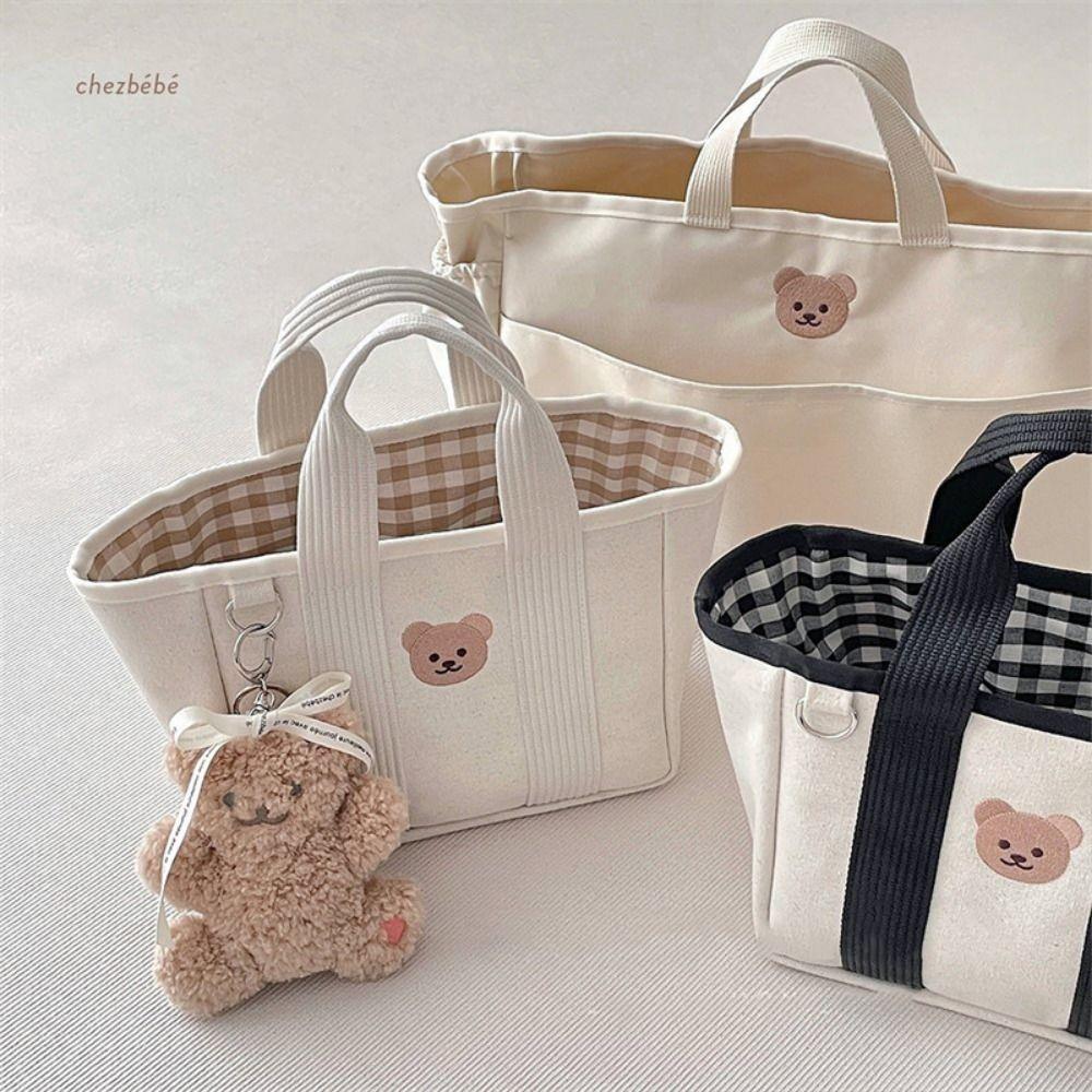 

Drawstring Cartoon Mommy Bag Lightweight Maternity Packs Portable Nappy Handbags Women