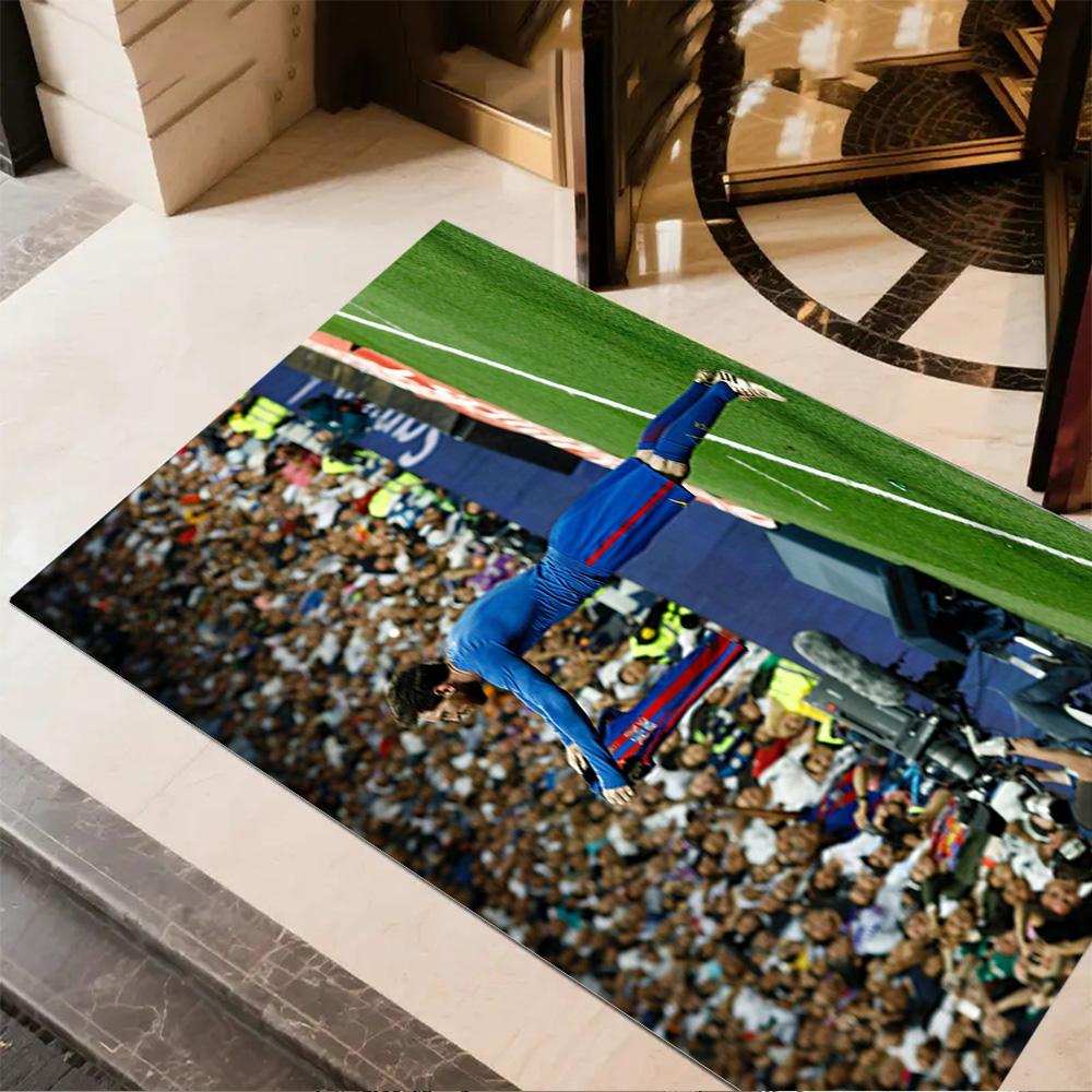 Player Acknowledges Crowd Jersey Carpet Design for Kitchen Living Rooms Playrooms Dormitory Anti-slip Rug Decorate Offices