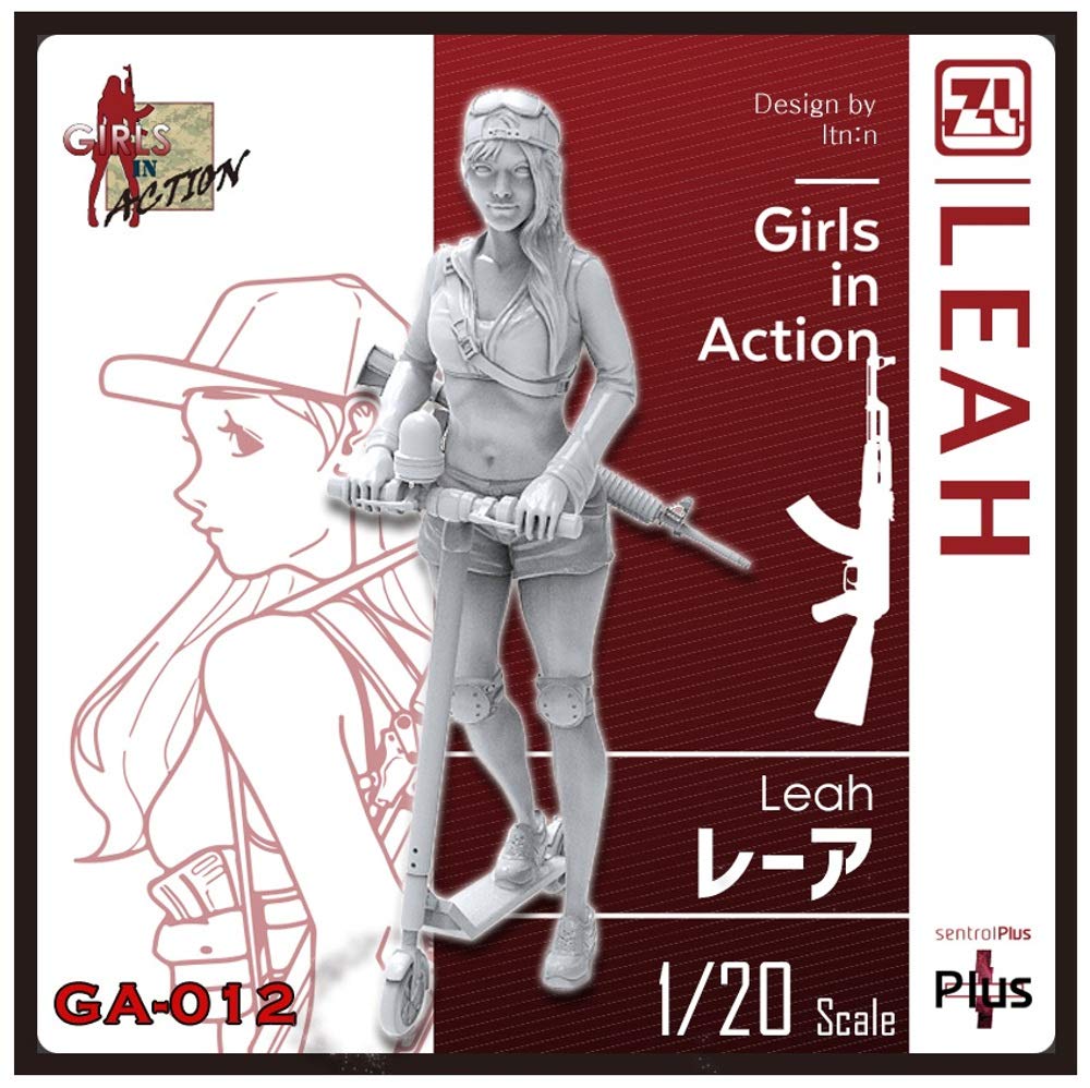 

Tori Factory Girls in Action Series Leah 13 Resin Kit 1/20 (1 figure, parts) GA-012