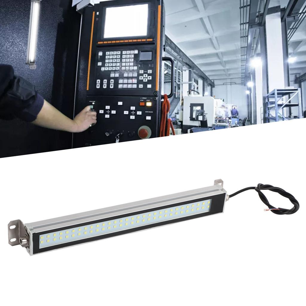 LED Working Light White Source IP67 Waterproof Explosion Proof Machine Tube Light 24V 12W Tool Working Lamp Machine Tube Light