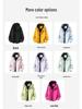 Spring Outdoor Sports Single-Breasted Casual Jacket - Versatile, Three-Proof, Solid Color Design for Couples