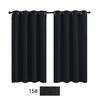 Vysoce přesné jednobarevné závěsy Zatemňovací závěsy Odolná látka Tepelně izolované okenní dekorace Moderní domácí dekorace