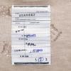 SHAREEF made in Japan Logo Long sleeve Cut 2 Brown V-neck cardigan Men's Used