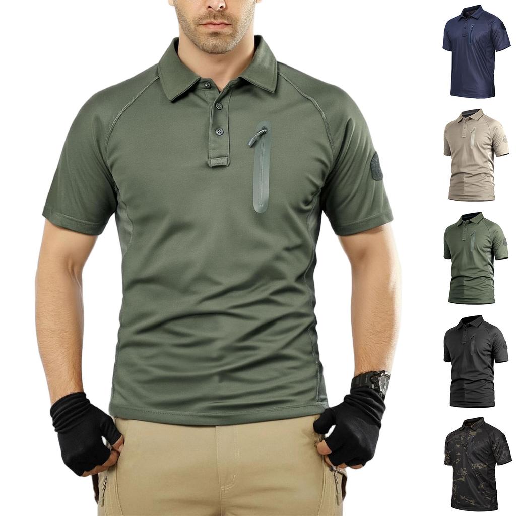 Men Shirt Outdoor Quick-Drying Short Sleeve T-Shirt