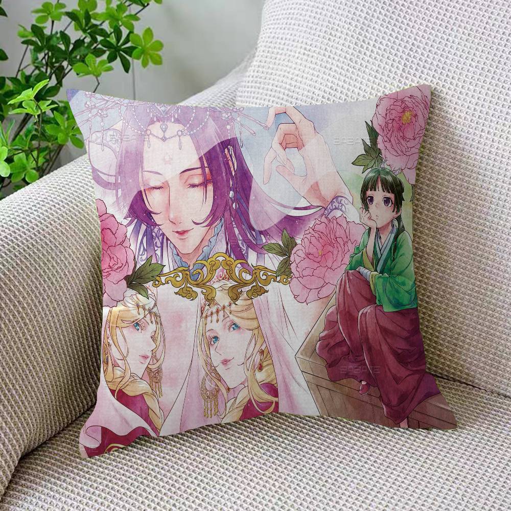 The Apothecary Diaries Anmie Cushion Cover Decorative Pillow Sofa Home Decor Case Pillow Cases